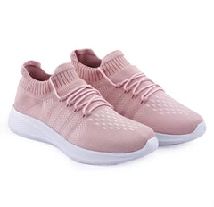 CozySock Walking Shoes For Women  (Pink)